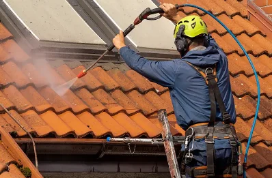 Démoussage et hydrofuge de toiture à Frain